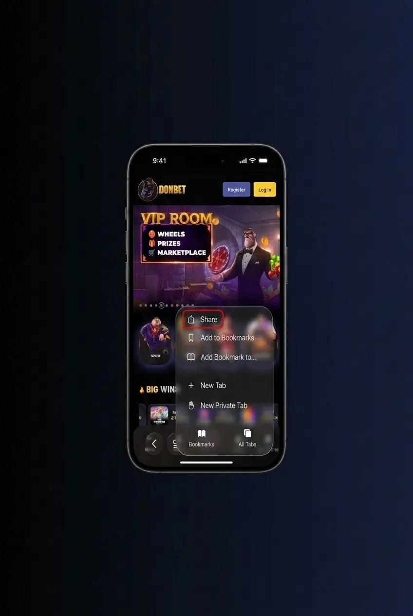 Step-by-step guide to downloading the Donbet iOS app on iPhone or iPad via the App Store in 5 simple steps