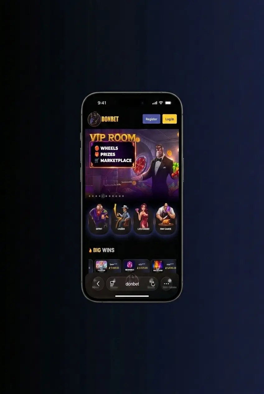 Step-by-step guide showing how to download the Donbet iOS app on iPhone or iPad in 5 easy steps via the App Store