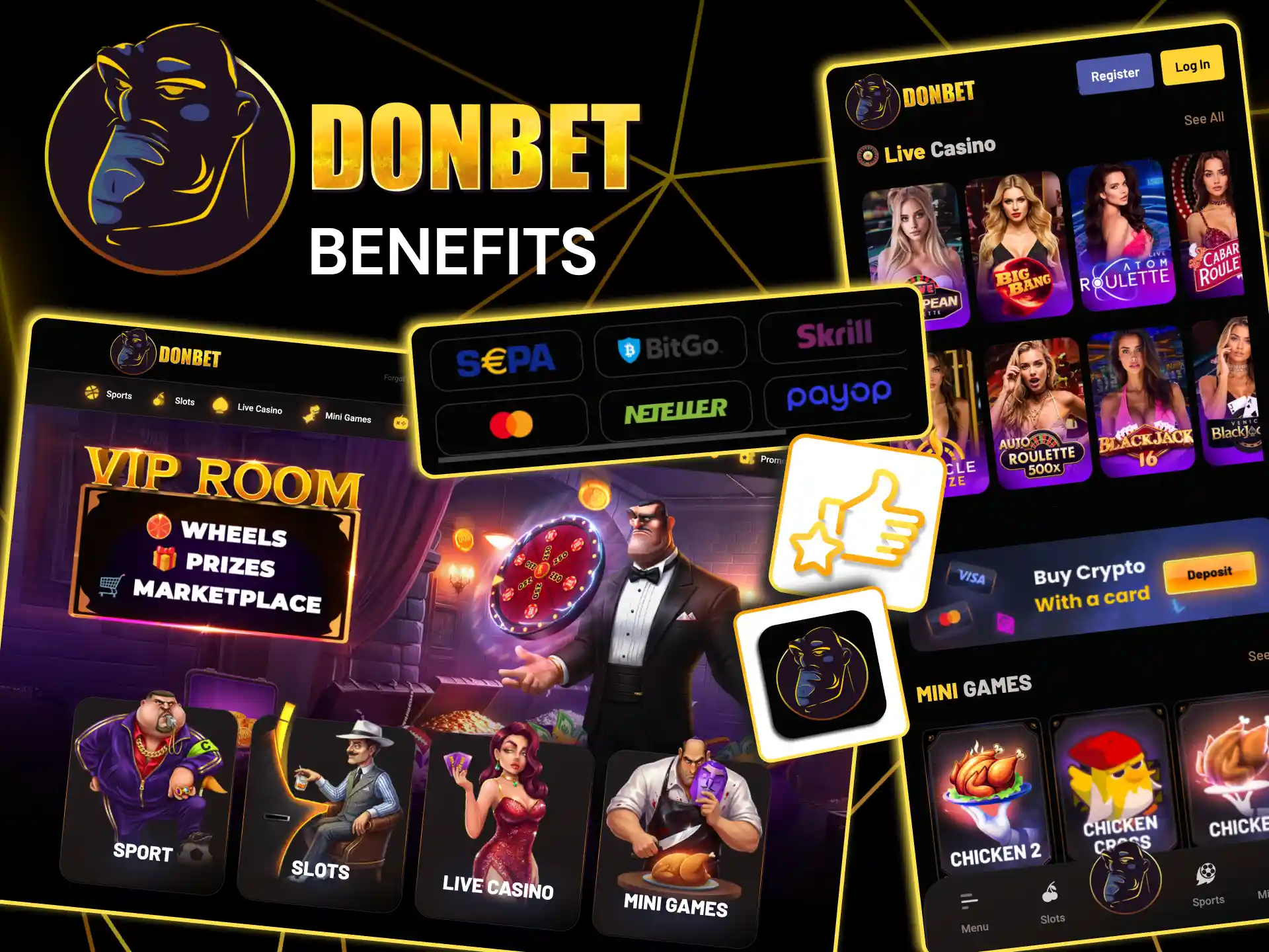 UK users on Donbet access 13 payment methods including cards and cryptocurrencies.